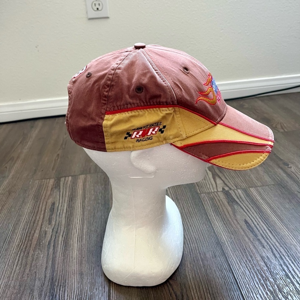 Ricky Rudd Racing Cap in Pink and Yellow - Picture 5 of 13